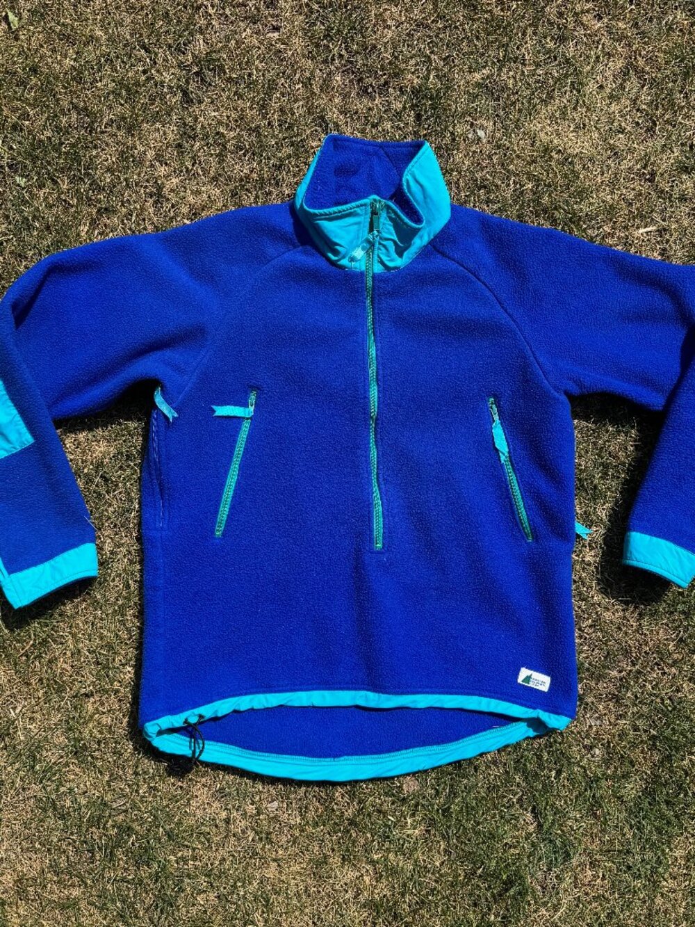 MEC - Vintage Polarplus Fleece Pullover (Men's) Made in Canada - Blue